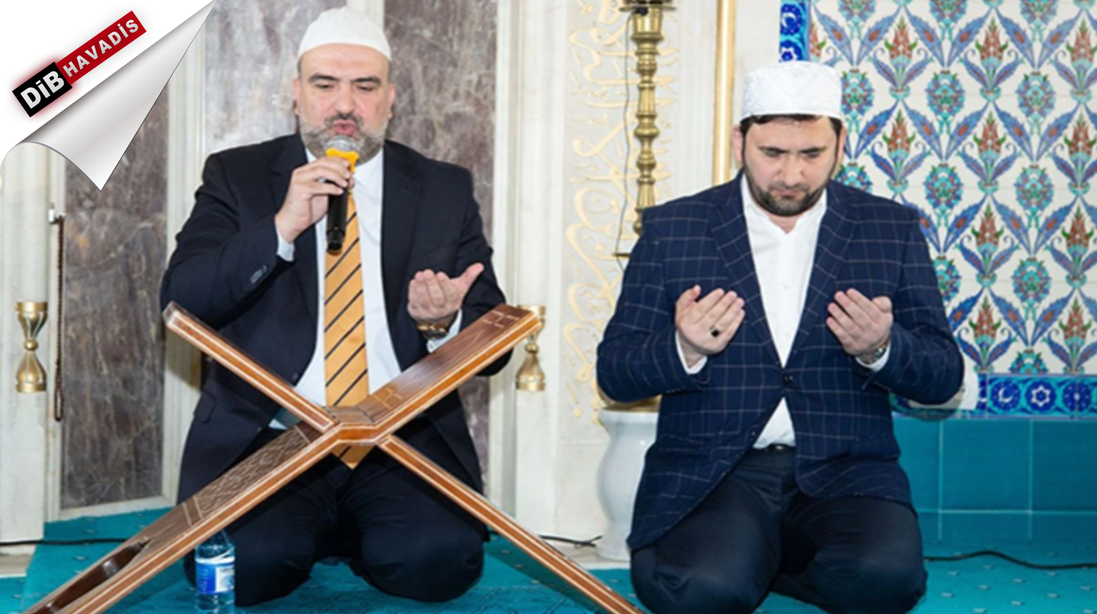 Bakü Şehitlik Camii'nde dua programı düzenlendi